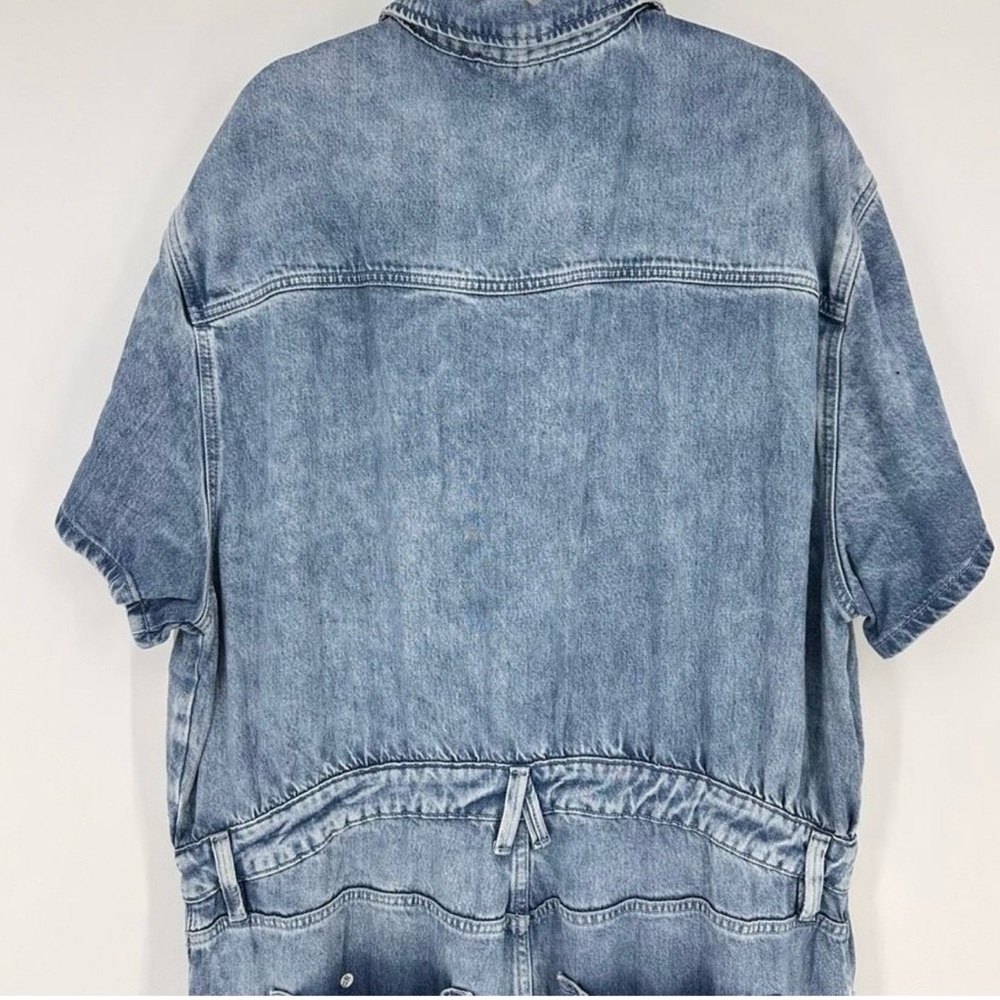 Good American Light Blue Denim Overalls - Picture 5 of 5